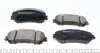 220651751 Колодки гальмівні (передні) Nissan Qashqai II/X-Trail/ Renault Kadjar 13- (141.9x59.8x18) (Akebono) ZIMMERMANN підбір по vin на Brocar