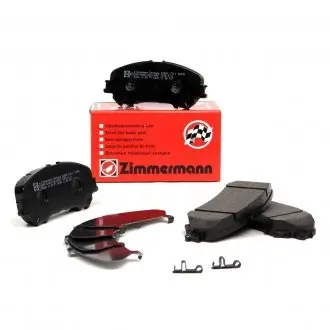 220651751 Колодки тормозные (передние) Nissan Qashqai II/X-Trail/ Renault Kadjar 13- (141.9x59.8x18) (Akebono) ZIMMERMANN подбор по vin на Brocar