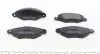 219801801 Колодки тормозные (передние) Citroen Xsara 97-05/Renault Kangoo 97- (Bosch) ZIMMERMANN підбір по vin на Brocar