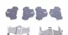 215531401 Колодки тормозные (задние) Hyundai Elantra/Kia Cerato 00- (85x46) (Sumitomo) ZIMMERMANN підбір по vin на Brocar