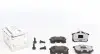 209619721 Колодки тормозные (задние) VW Caddy III 04-/Peugeot 308 07-/Citroen C4 04-(Lucas)(87x52.9x17) (rd:z) ZIMMERMANN підбір по vin на Brocar