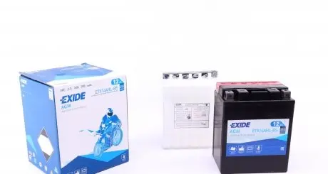 ETX14AHLBS Акумулятор EXIDE підбір по vin на Brocar
