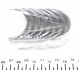 001PS18813000 Вкладыши шатунные MB 208 2.3D OM601 (STD) MAHLE / KNECHT підбір по vin на Brocar