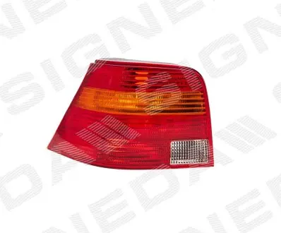 ZVW1935L Задній ліхтар VW GOLF IV, 10.97 - 09.03 SIGNEDA підбір по vin на Brocar