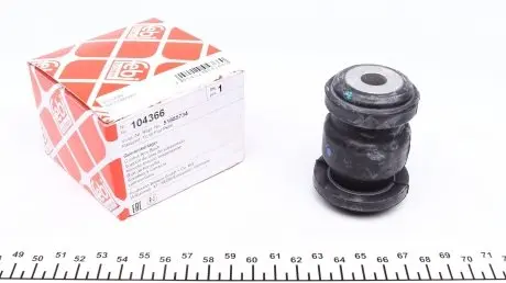 104366 Сайлентблок важеля (переднього/знизу/спереду) Fiat 500L 12- FEBI BILSTEIN підбір по vin на Brocar