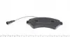244670070320 Колодки тормозные (передние) Citroen Jumper/Fiat Ducato/Peugeot Boxer 2.0-3.0HDi 06- R16(с датчиком) BRECK підбір по vin на Brocar