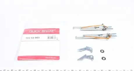 10253003 Трещотка колодок ручника Peugeot 205/306/309/Renault 19/Clio 81-05 (к-кт) QUICK BRAKE підбір по vin на Brocar