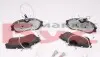 0252312419PD Колодки тормозные (передние) Citroen Berlingo/Peugeot Partner 96- (Platinum) MEYLE підбір по vin на Brocar