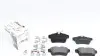 249220070400 Колодки тормозные (задние) Citroen C4/Peugeot 308/508 09- (Lucas) BRECK підбір по vin на Brocar