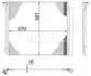 Радіатор кондиціонера BMW X5 (E70/F15/F85) 09-18/X6 (E71/E72/F16/F86) 09-19 AC 269 000S