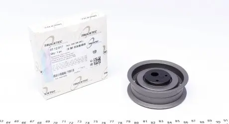 0712017 Ролик ГРМ VW/Audi 1.6/1.8/2.0 (натяжний) (72х20х10) TRUCKTEC підбір по vin на Brocar