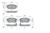 0986424042 Колодки гальмівні (передні) Fiat Tipo 15- BOSCH підбір по vin на Brocar
