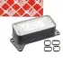 Радиатор масляный BMW 1 (F20)/3 (F30)/5 (F11)/  X3 (F25) 07-18  (теплообменник) 105945