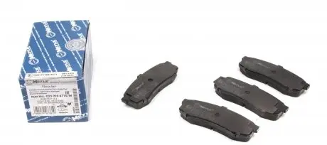 0252194715W Колодки гальмівні (задні) Toyota Land Cruiser 02- MEYLE підбір по vin на Brocar