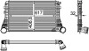 CI161000P Радіатор інтеркулера VW Passat 1.9 TDI 05-10 MAHLE / KNECHT підбір по vin на Brocar