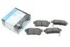 KBP7501 Колодки тормозные (задние) SsangYong Rexton 02-/ Actyon 05- (Akebono) KAVO підбір по vin на Brocar