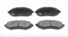 KBP1003 Колодки тормозные (передние) Daewoo Lanos/Chevrolet Aveo 03- (Akebono) KAVO підбір по vin на Brocar