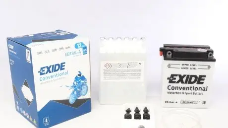 EB12ALA Стартерна батарея (акумулятор) EXIDE підбір по vin на Brocar