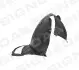 ПОДКРЫЛЬНИК PEUGEOT 207 (W_), 06 - 13 PPG11017AR