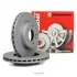 Диск тормозной (передний) Skoda Superb II 08-15/VW Passat/Golf 05-16(345x30)(с покр) (с отверс/вент) 100.3301.52