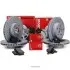 600324352 Диск тормозной (передний) Audi A3/Skoda Octavia/VW Golf 13-/Passat 08- (340x30)(с отверстием) (вент) ZIMMERMANN підбір по vin на Brocar
