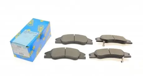 KBP4003 Колодки тормозные (передние) Kia Cerato 04-09 (165x51) KAVO подбор по vin на Brocar