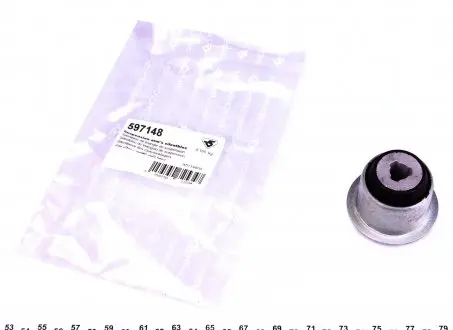 597148 Сайлентблок важеля (переднього) Renault Kangoo 97- HUTCHINSON підбір по vin на Brocar