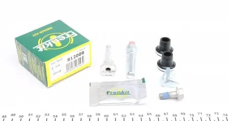 812009 Направляюча супорта (переднього/к-кт) Peugeot 206/306 (Bosch) FRENKIT підбір по vin на Brocar