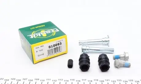 810093 Направляюча супорта (переднього/к-кт) Skoda Fabia/Rapid 09- (TRW) FRENKIT підбір по vin на Brocar