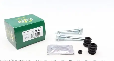 810039 Направляюча супорта (переднього/к-кт) Mitsubishi Pajero -91 (Akebono) FRENKIT підбір по vin на Brocar