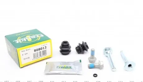 808012 Направляюча супорта (переднього/к-кт) Opel Agila/Smart Fortwo 00- (Bosch) FRENKIT підбір по vin на Brocar