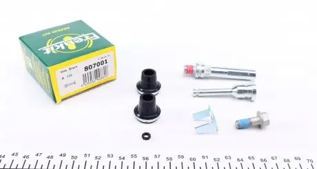 807001 Направляюча супорта (переднього/к-кт) Renault Kangoo 97- (Bosch) FRENKIT підбір по vin на Brocar