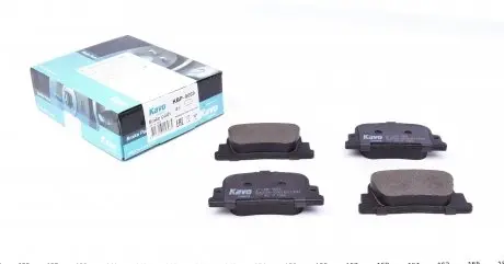 KBP9069 Колодки гальмівні (задні) Toyota Camry 96-09 KAVO підбір по vin на Brocar