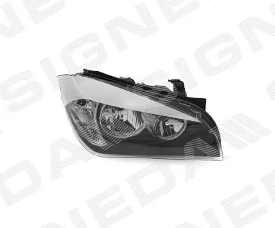 ZBM111256R ПЕРЕДНЯ ФАРА BMW X1 (E84), 09 - 15 SIGNEDA підбір по vin на Brocar