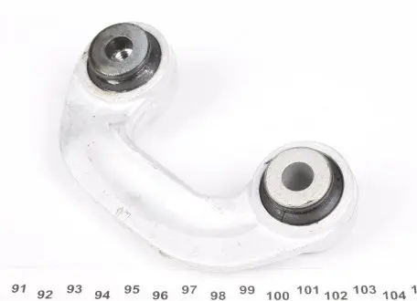 9795901256 Тяга стабилизатора (переднего) (L) Audi A4 00-09/Seat Exeo 08-13 (L=89.7mm) (Aluminium) RTS подбор по vin на Brocar