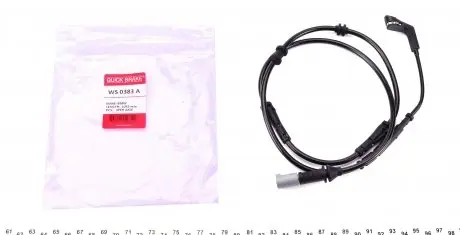 WS0383A Датчик износа тормозных колодок (задних) BMW 7 (F01-F04) 08-15 QUICK BRAKE подбор по vin на Brocar
