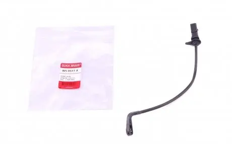 WS0377A Датчик зносу гальмівних колодок (передніх) Audi A6/A7 09-18 QUICK BRAKE підбір по vin на Brocar
