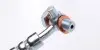 50748X Шланг тормозной (передний) Nissan Qashqai/Renault Kadjar 13- (L) (602mm) M10x1/M10x1 QUICK BRAKE підбір по vin на Brocar