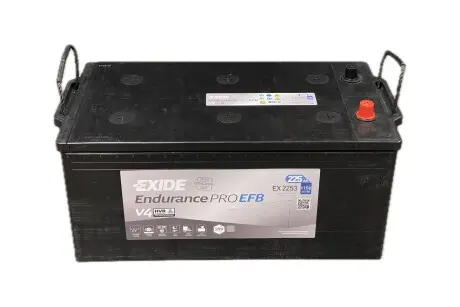 EX2253 Аккумуляторная батарея 225Ah/1100A (518x279x240/+L) (EFB) Endurance PRO EXIDE подбор по vin на Brocar