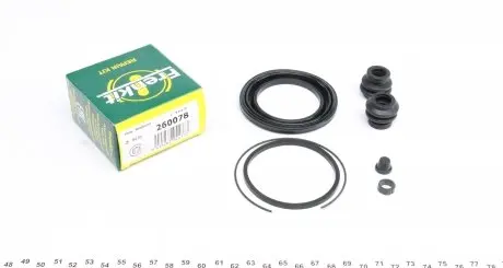 260078 Ремкомплект суппорта (переднего) Toyota Corolla 08- (d=60mm) (Akebono) FRENKIT підбір по vin на Brocar