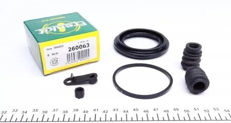 260063 Ремкомплект супорта (переднього) Opel Insignia 08- (d=60mm) (Mando) FRENKIT підбір по vin на Brocar