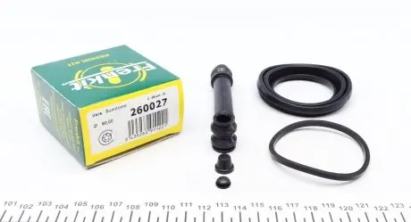 260027 Ремкомплект гальмівного супорту KIA BESTA, K2500, K2700 MAZDA E1, E2 (VAN, WAGON, PICK-UP) FORD ECON FRENKIT підбір по vin на Brocar