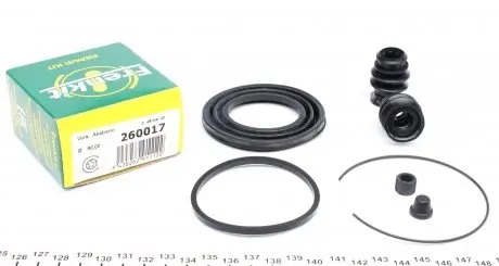 260017 Ремкомплект супорта (переднього) Mitsubishi L200 96-07 (d=60mm)(Akeb) FRENKIT підбір по vin на Brocar