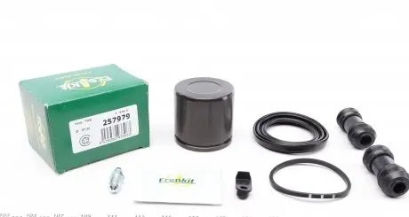 257979 Ремкомплект суппорта (переднего) Audi A4 07- (d=57mm) (+поршень) (TRW) FRENKIT подбор по vin на Brocar