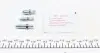 257904 Ремкомплект суппорта (переднего) Audi A4/A6/VW T4/Passat 94- (d=57mm) (+поршень) (Ate) FRENKIT підбір по vin на Brocar