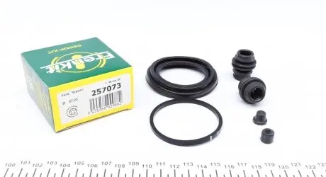 257073 Ремкомплект супорта (переднього) Nissan Juke 10- (d=57mm) (Nissin) FRENKIT підбір по vin на Brocar