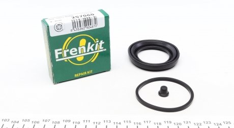 257060 Ремкомплект гальмівного супорта переднього HYUNDAI i-30 FD 07-12, Veloster FS 11-18, ix20 JC 10-19; KIA Ceed ED 07-12; NISSAN Tiida C11 04-12; DAEWOO Rezzo 00-04 FRENKIT підбір по vin на Brocar