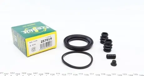 257019 Ремкомплект суппорта (переднего) Nissan Primera 90-02 (d=57mm) (Lucas) FRENKIT подбор по vin на Brocar