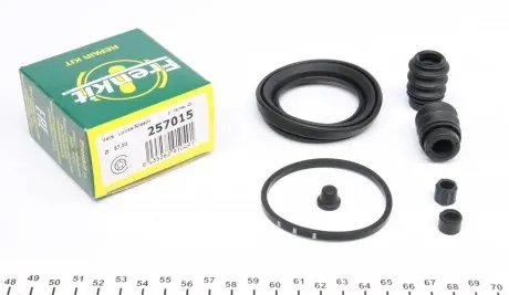 257015 Ремкомплект супорта (переднього) Honda Accord -98 (d=57mm) (Lucas) FRENKIT підбір по vin на Brocar
