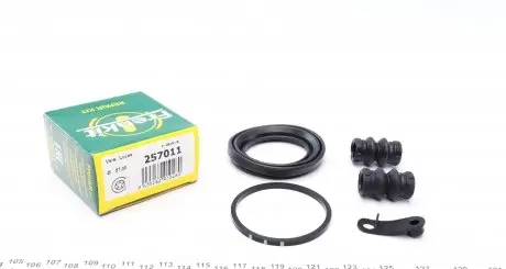 257011 Ремкомплект гальмівного супорта переднього PEUGEOT 607 99-10, 406 97-04 FRENKIT підбір по vin на Brocar